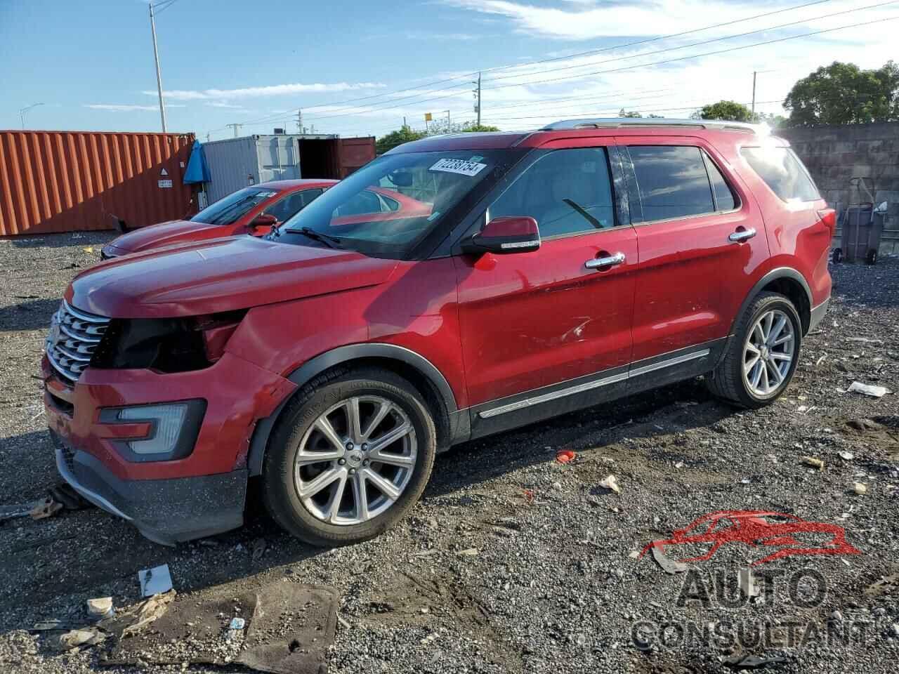 FORD EXPLORER 2017 - 1FM5K7F84HGC37546