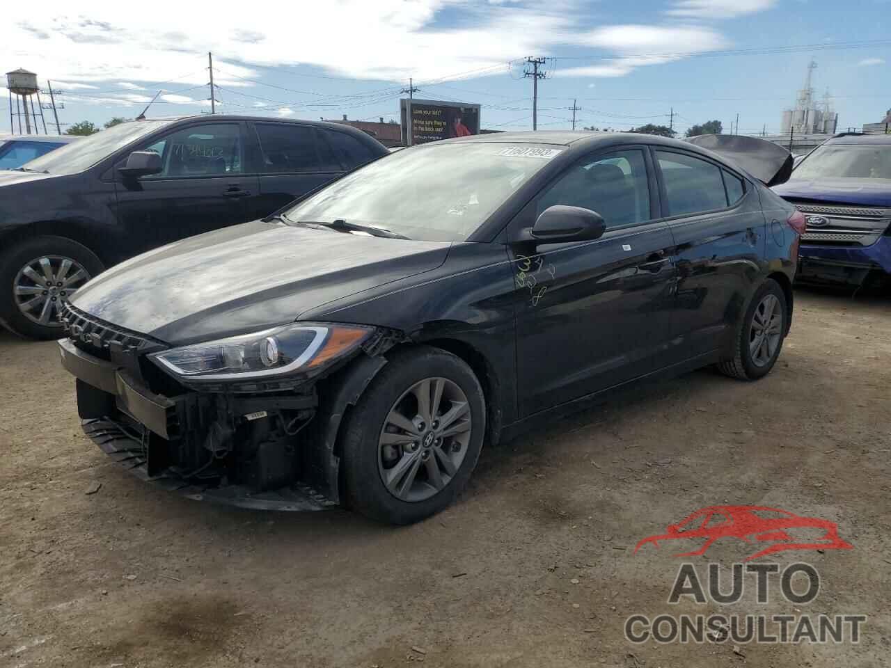 HYUNDAI ELANTRA 2018 - 5NPD84LFXJH342528
