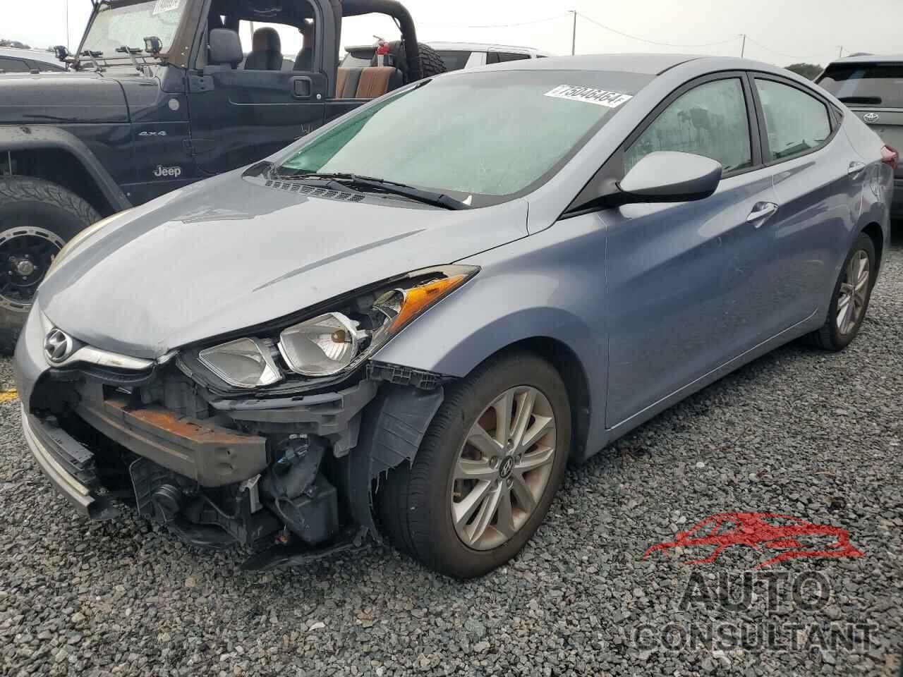 HYUNDAI ELANTRA 2016 - 5NPDH4AE9GH681140