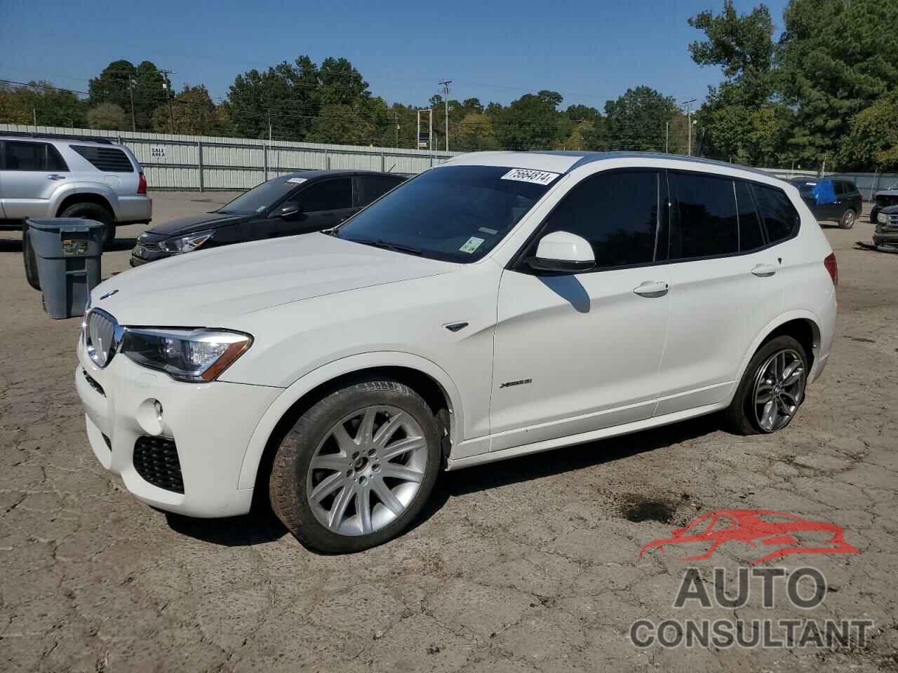 BMW X3 2015 - 5UXWX9C58F0D47619