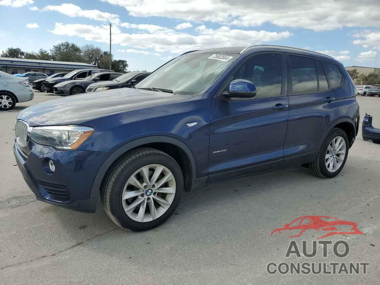 BMW X3 2016 - 5UXWX9C52G0D78009