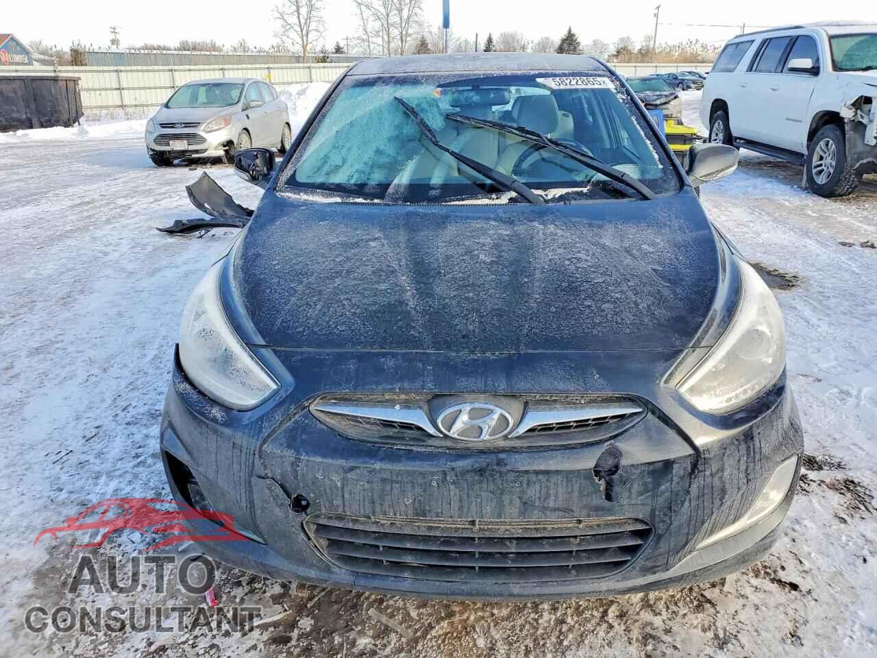 HYUNDAI ACCENT 2014 - KMHCU5AE0EU168550