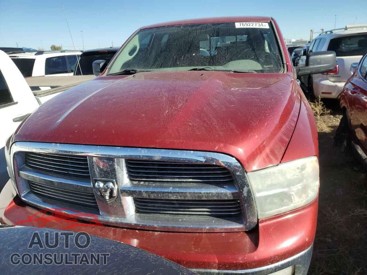 DODGE RAM 1500 2012 - 1C6RD7GT0CS124869