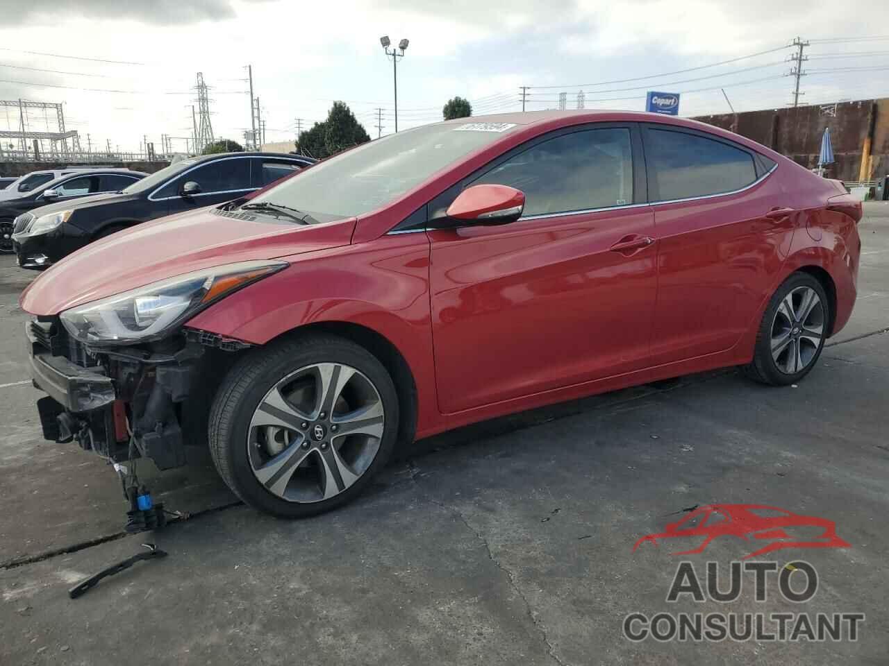 HYUNDAI ELANTRA 2014 - KMHDH4AH5EU189763