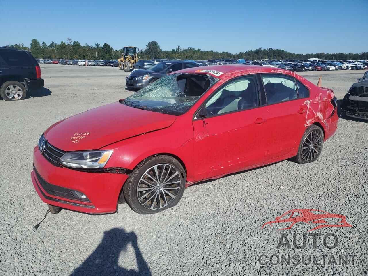 VOLKSWAGEN JETTA 2016 - 3VWB17AJ7GM406402