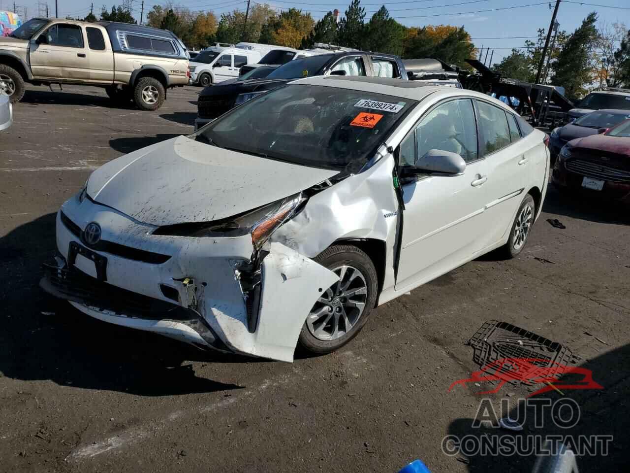 TOYOTA PRIUS 2019 - JTDKARFU1K3076610