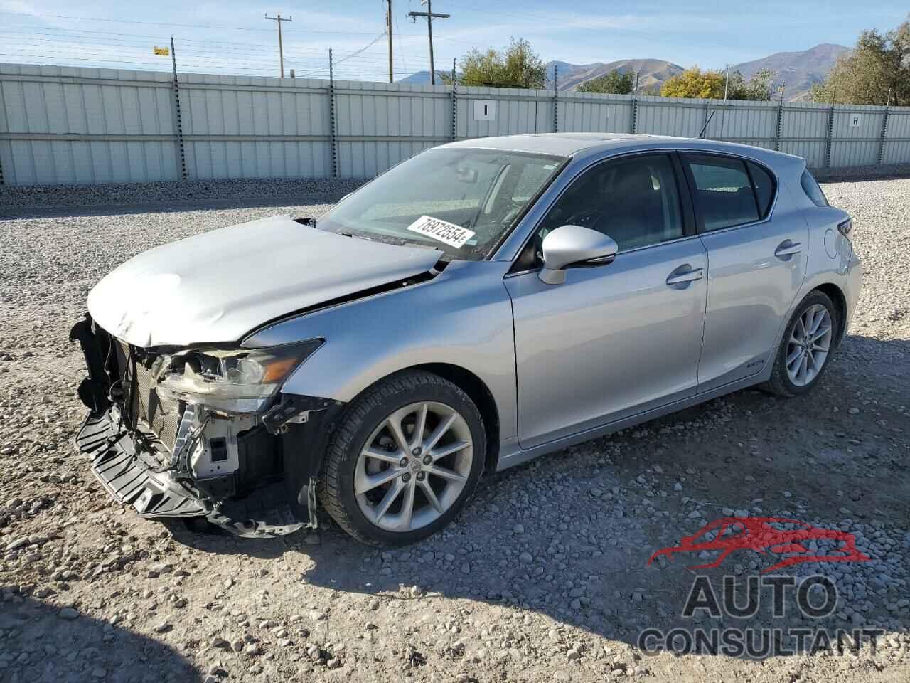 LEXUS CT 200 2011 - JTHKD5BH1B2016159