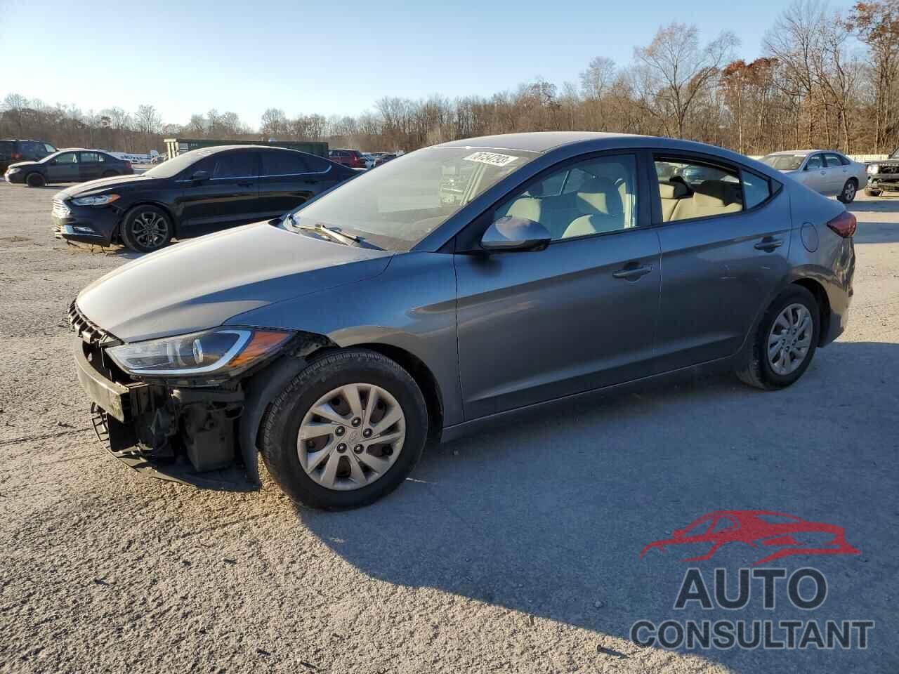 HYUNDAI ELANTRA 2017 - KMHD74LF1HU352864