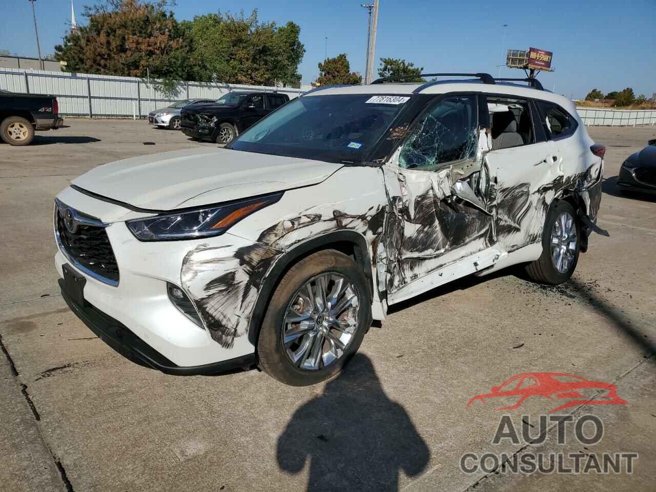 TOYOTA HIGHLANDER 2021 - 5TDDZRBH6MS544777