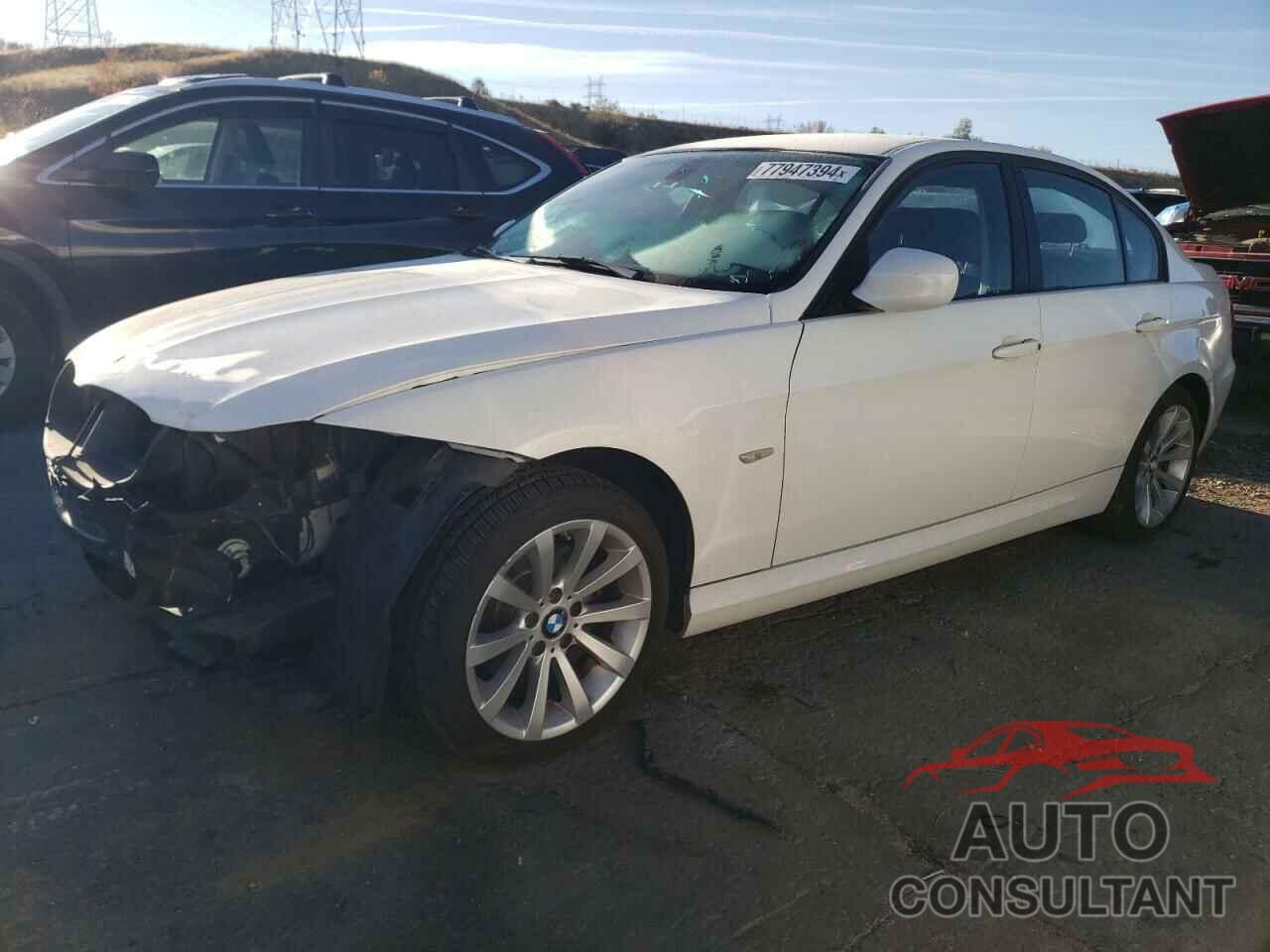 BMW 3 SERIES 2011 - WBAPH5G50BNN59055
