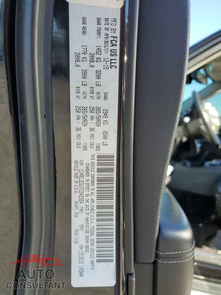 DODGE DURANGO 2015 - 1C4RDJEG1FC245324