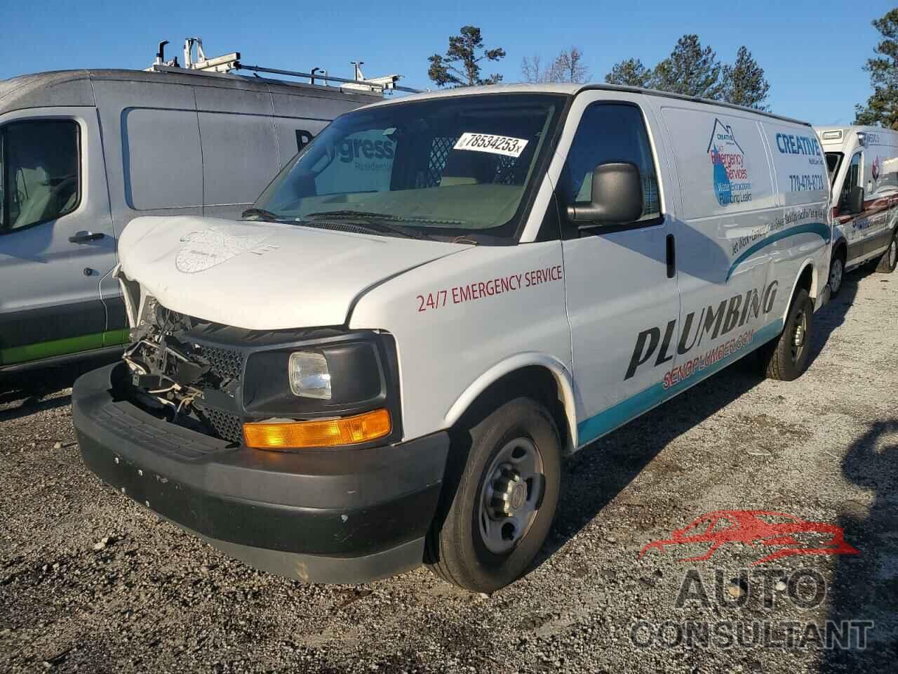 CHEVROLET EXPRESS 2017 - 1GCZGHFF4H1105725