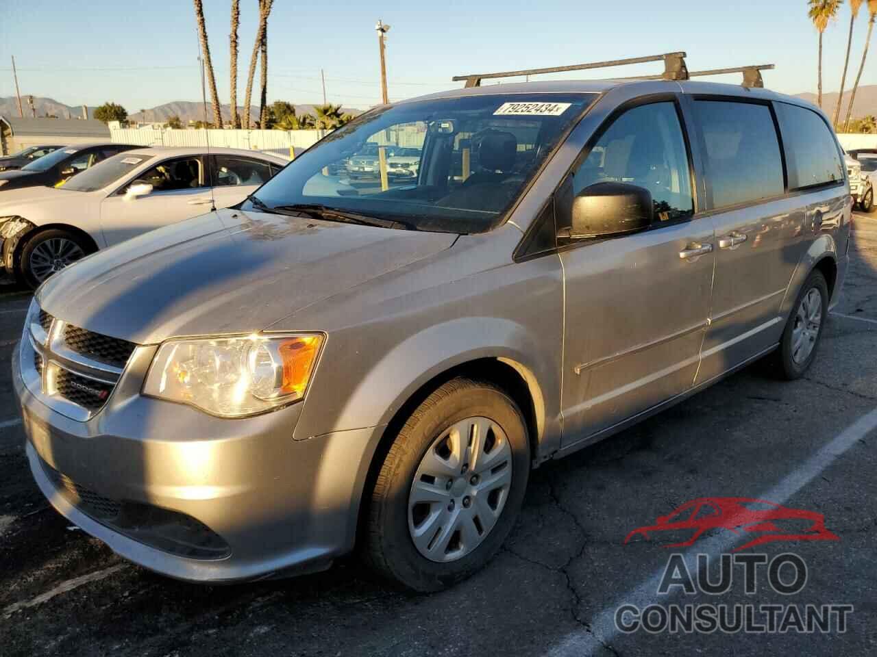 DODGE CARAVAN 2016 - 2C4RDGBG5GR194880