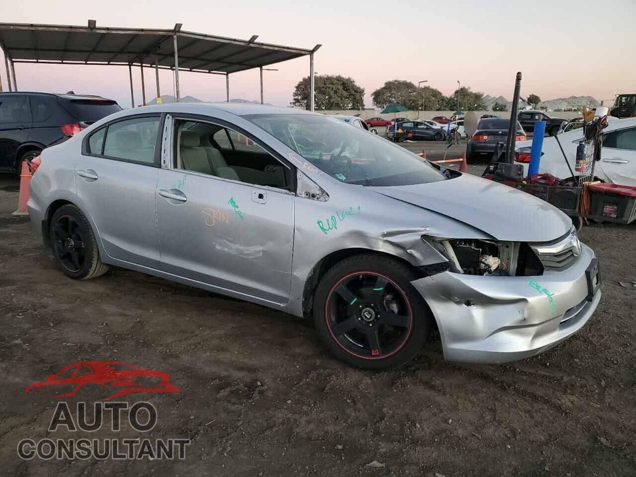 HONDA CIVIC 2012 - 2HGFB2F57CH574616