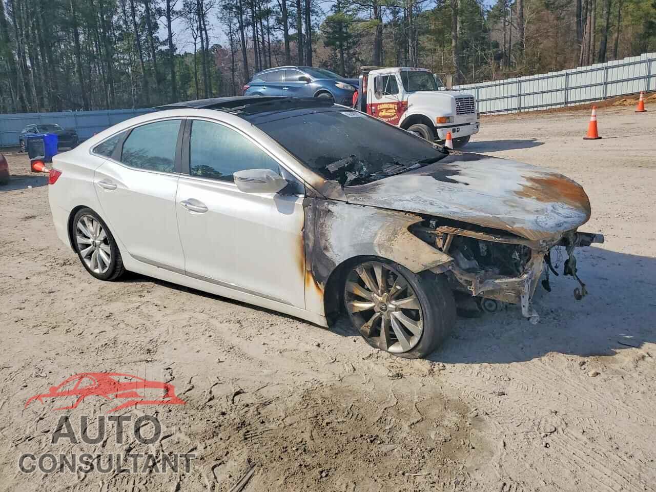 HYUNDAI AZERA 2012 - KMHFH4JG4CA139886