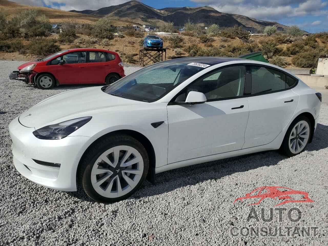 TESLA MODEL 3 2022 - 5YJ3E1EB9NF328413