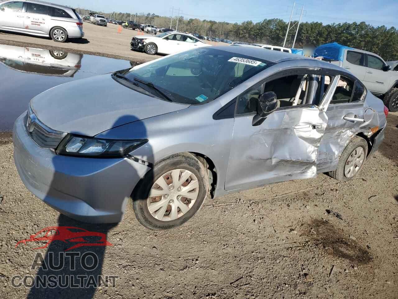 HONDA CIVIC 2012 - 19XFB2F50CE340442