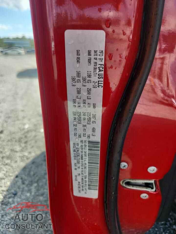 JEEP COMPASS 2018 - 3C4NJDCB6JT316501