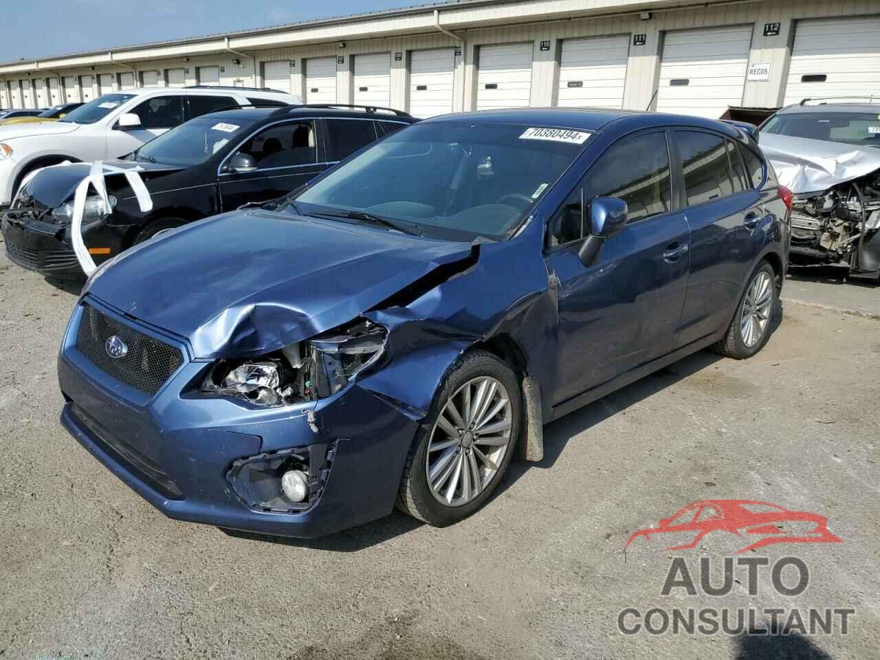 SUBARU IMPREZA 2013 - JF1GPAG67DH803055