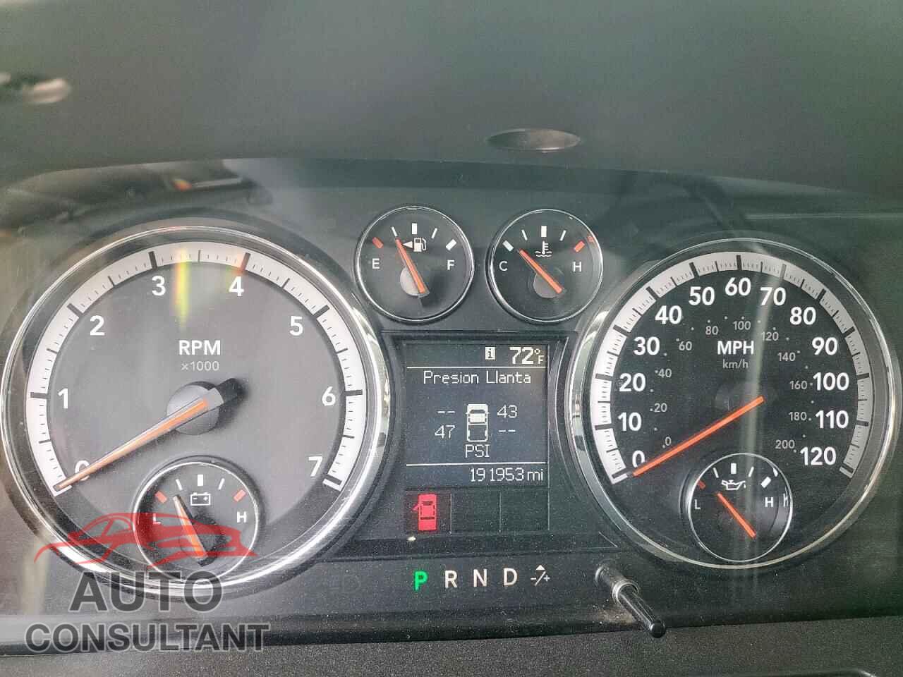 DODGE RAM 1500 2012 - 1C6RD6KT2CS268473