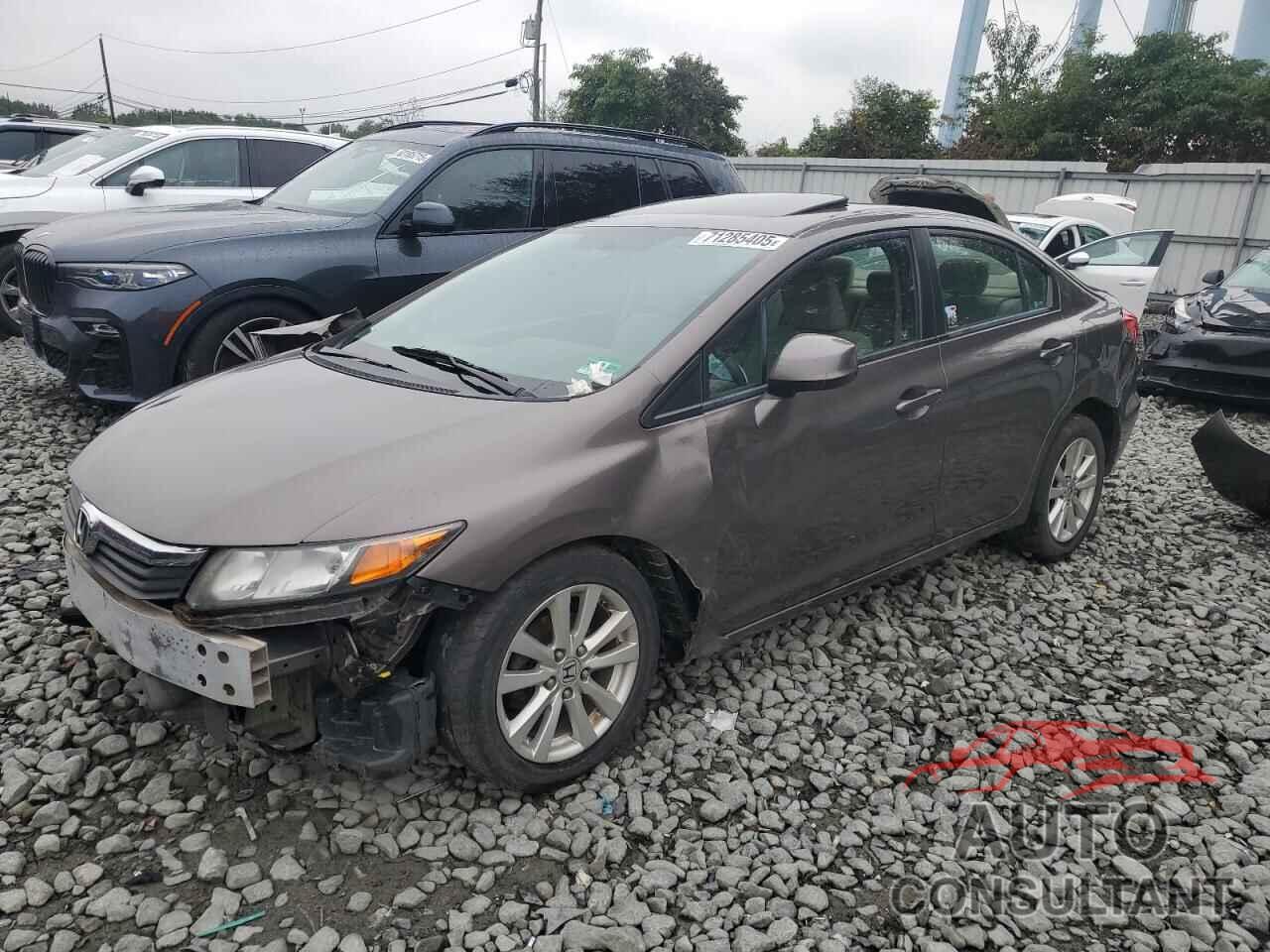 HONDA CIVIC 2012 - 19XFB2F85CE316650