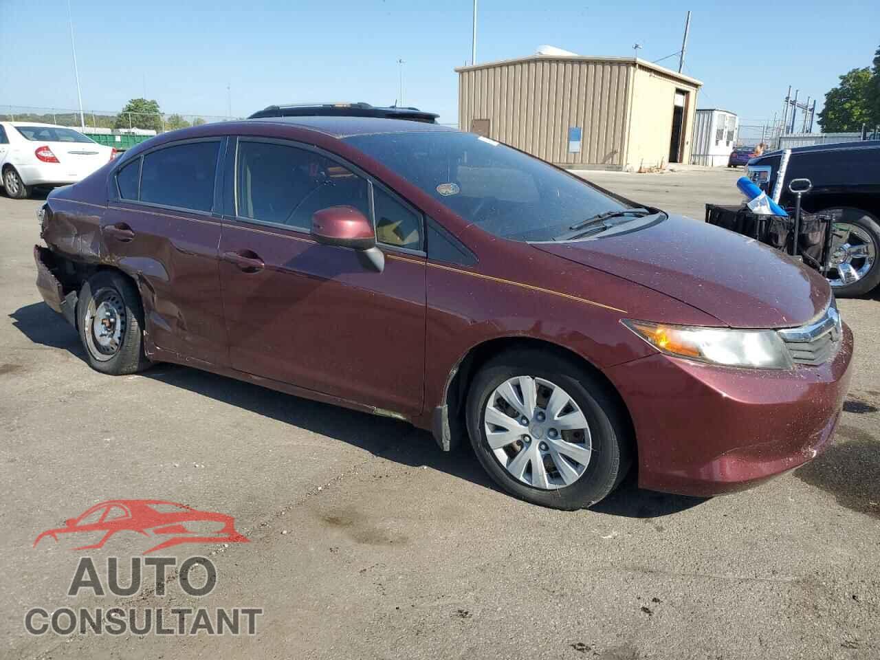 HONDA CIVIC 2012 - JHMFB2F52CS003590