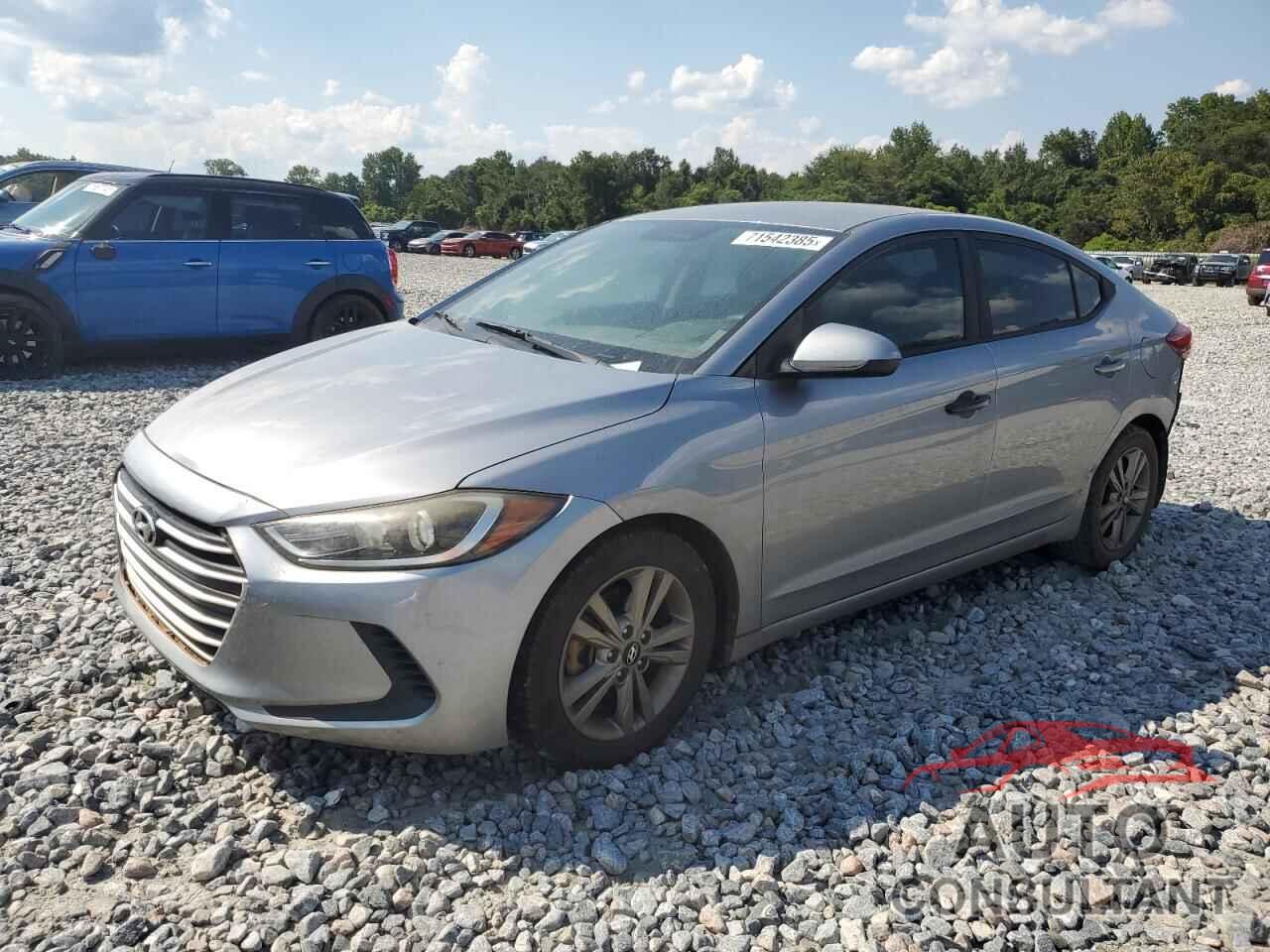 HYUNDAI ELANTRA 2017 - 5NPD84LF9HH093083