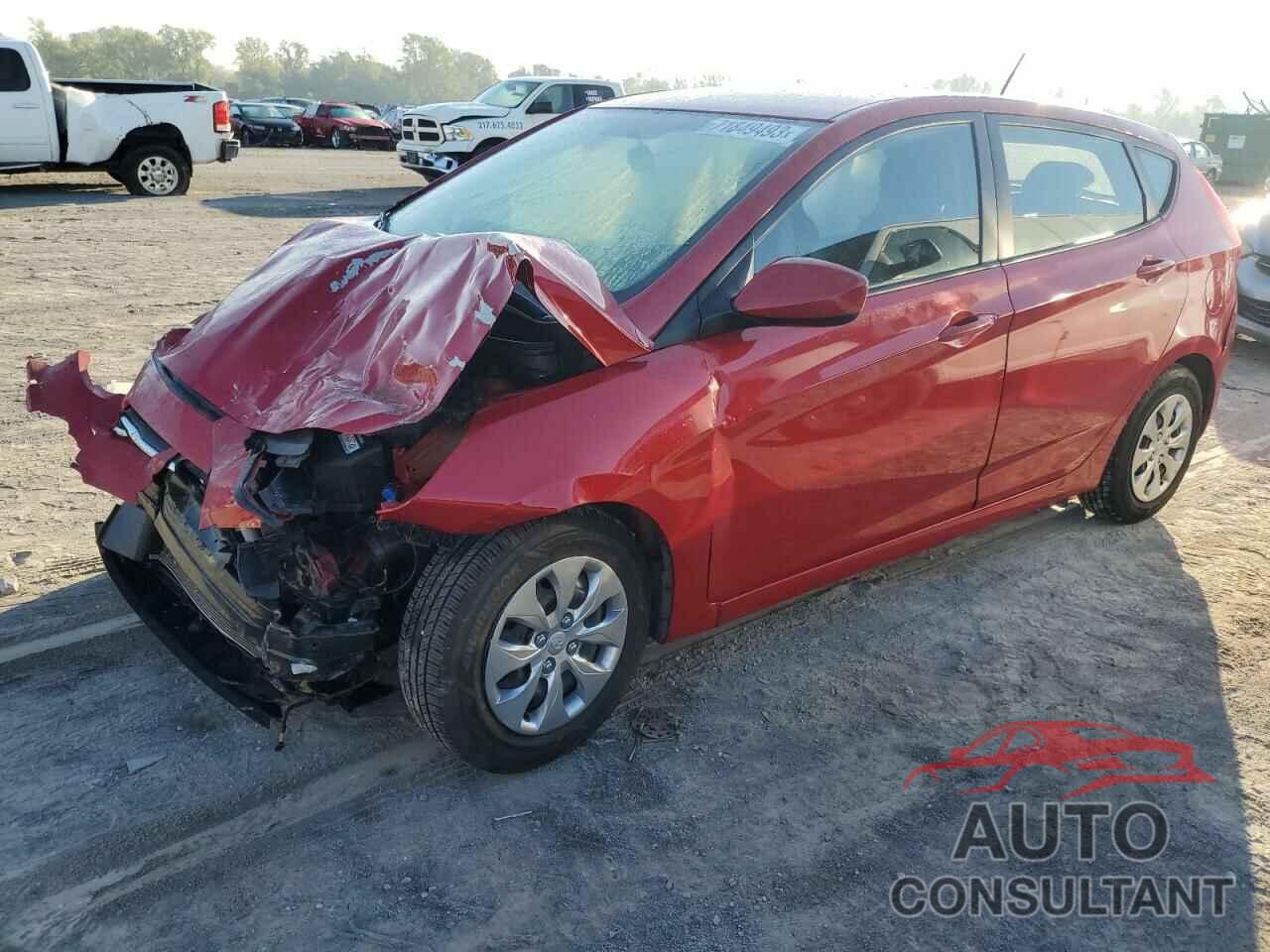 HYUNDAI ACCENT 2017 - KMHCT5AE1HU350040