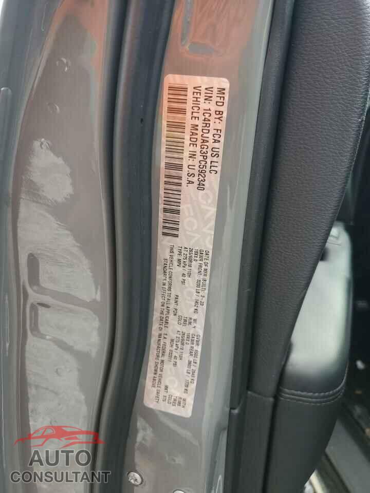 DODGE DURANGO 2023 - 1C4RDJAG3PC592340