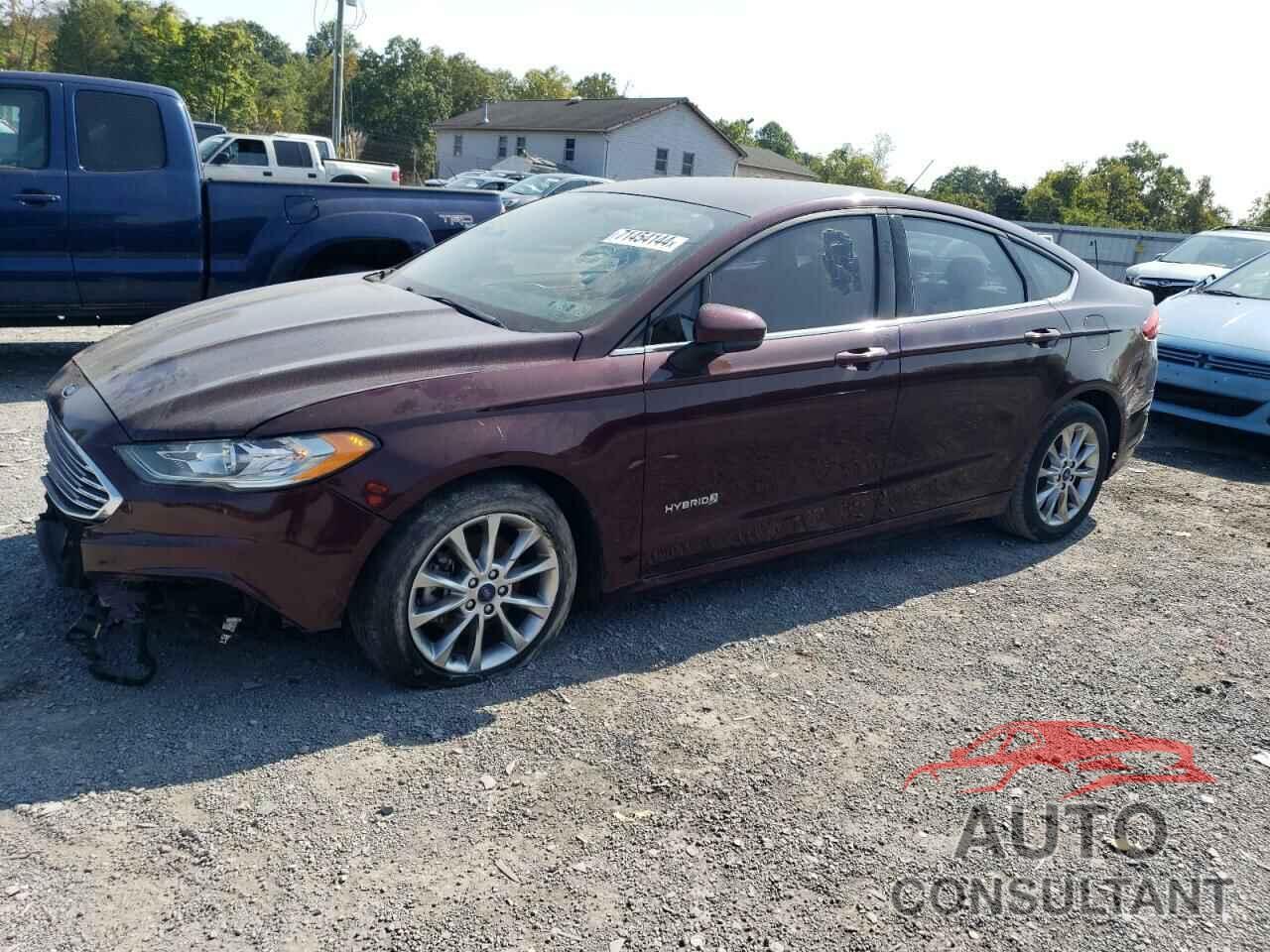 FORD FUSION 2017 - 3FA6P0UU8HR254219