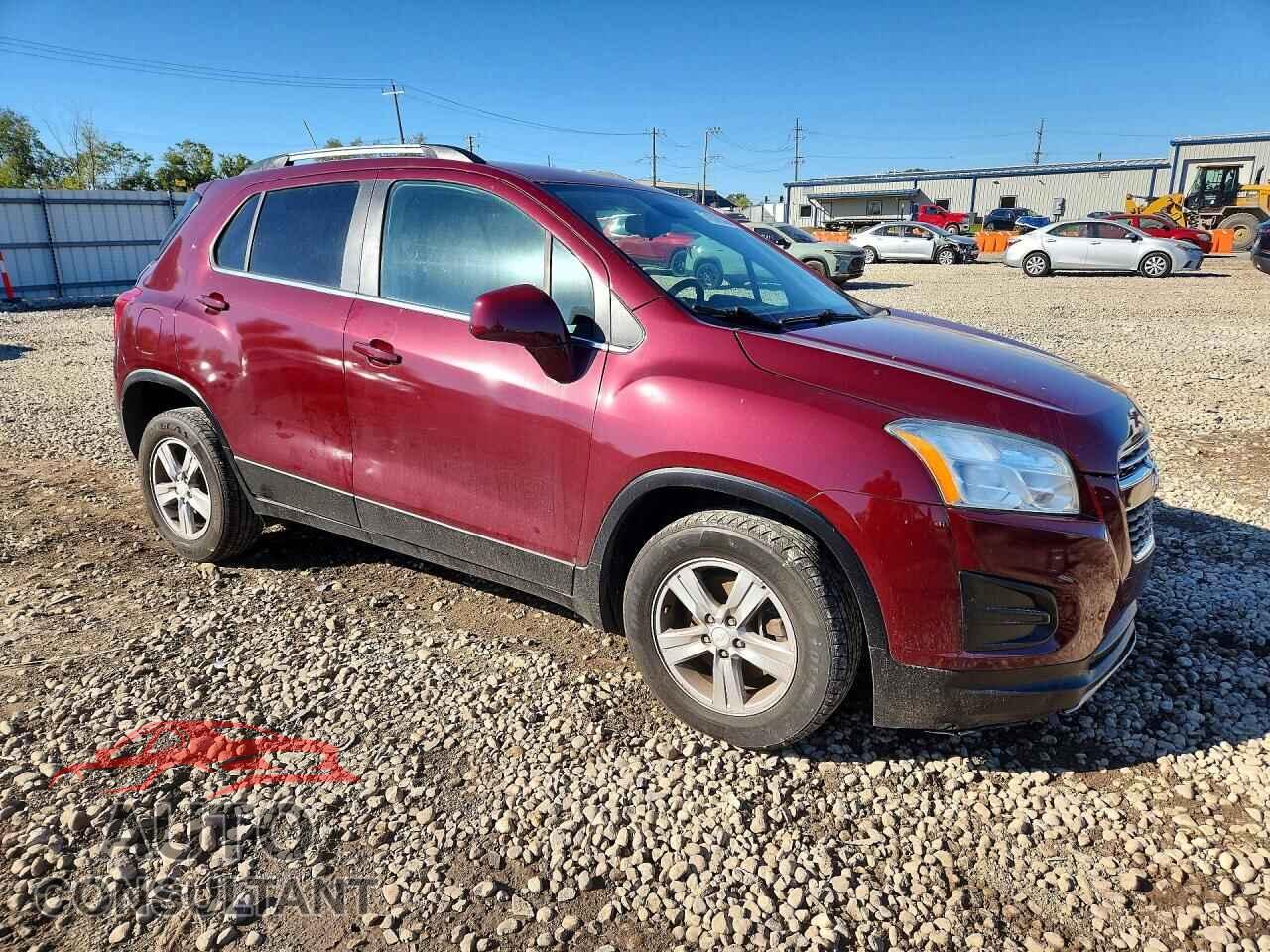 CHEVROLET TRAX 2016 - 3GNCJLSB4GL142169