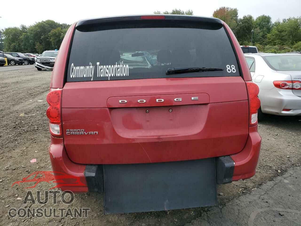 DODGE CARAVAN 2016 - 2C4RDGBG0GR182166