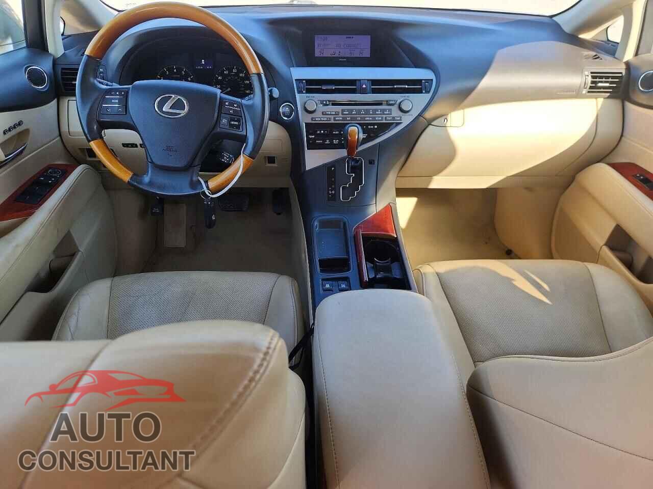 LEXUS RX350 2012 - 2T2BK1BA2CC150616