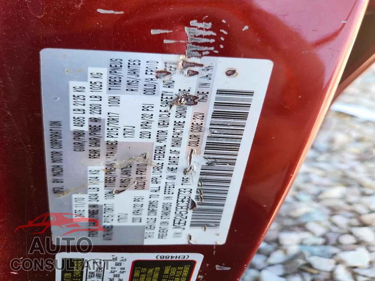 MAZDA CX-7 2011 - JM3ER2A50B0359733