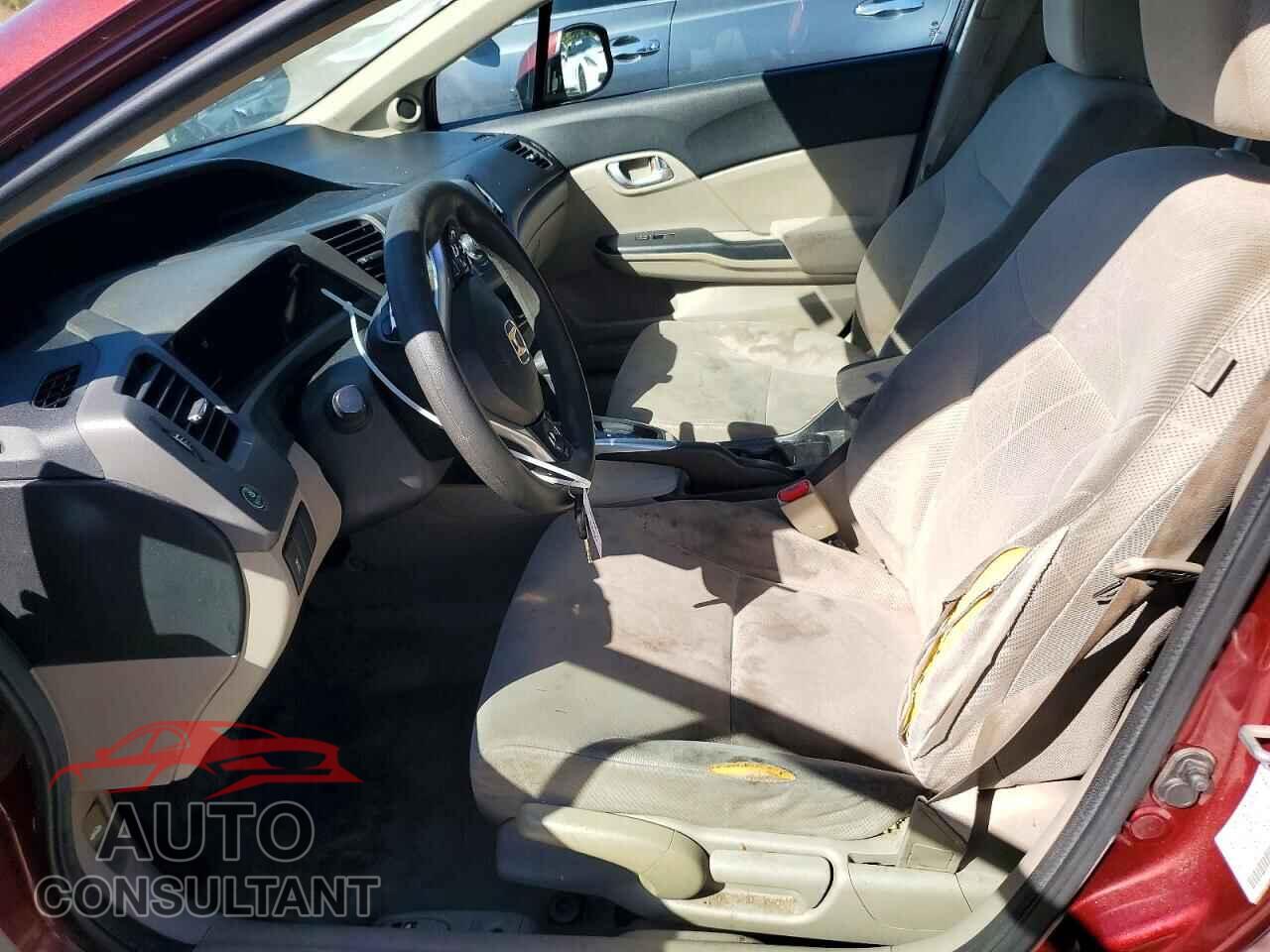 HONDA CIVIC 2012 - 2HGFB2F8XCH579576