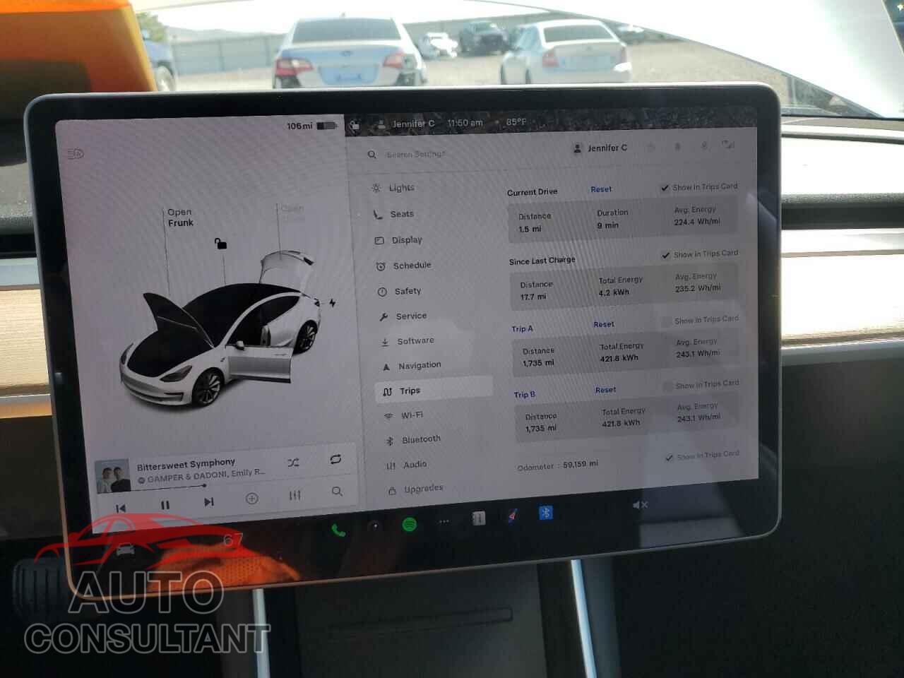 TESLA MODEL 3 2018 - 5YJ3E1EA4JF015867