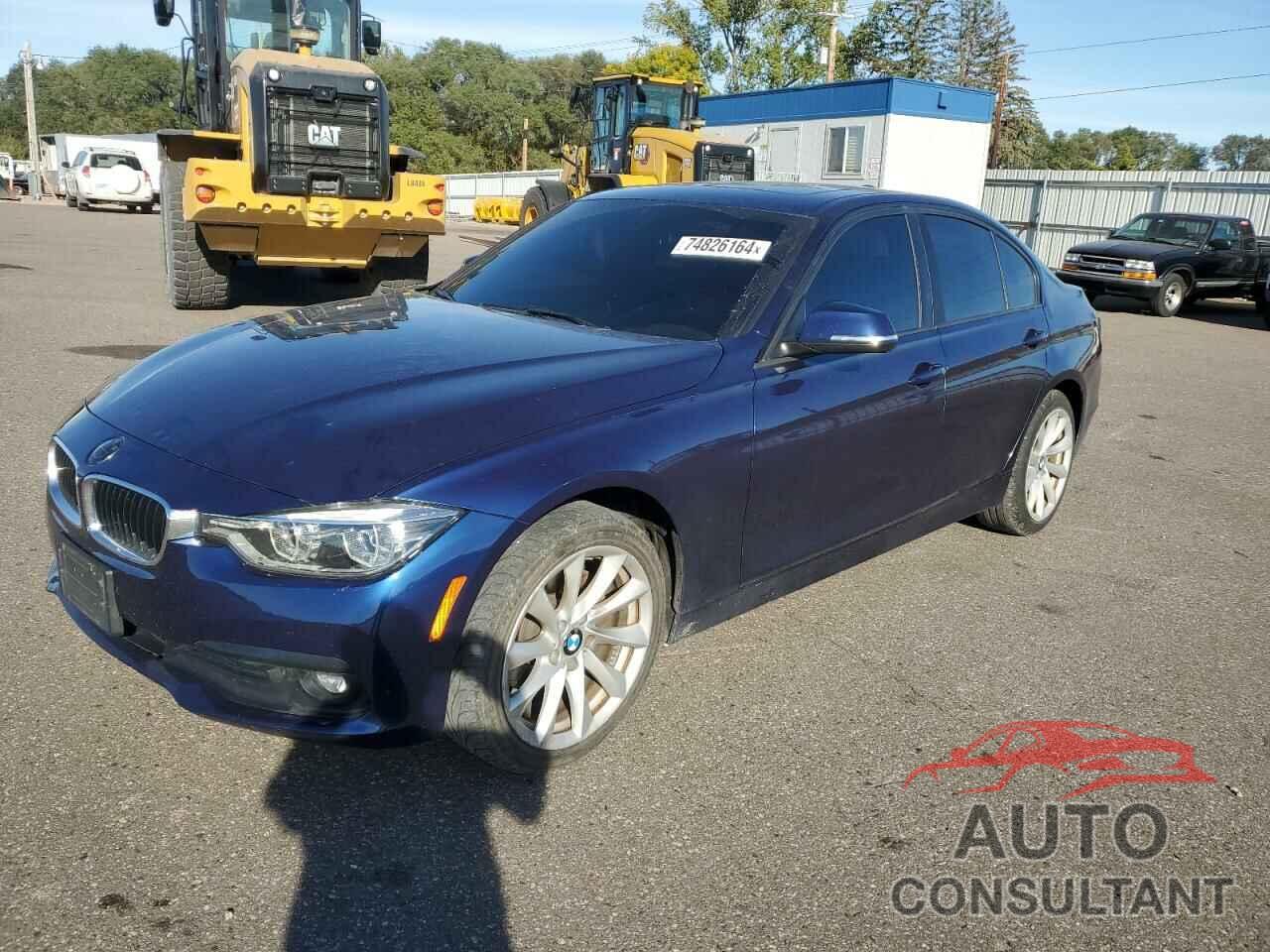 BMW 3 SERIES 2018 - WBA8A3C51JA491857