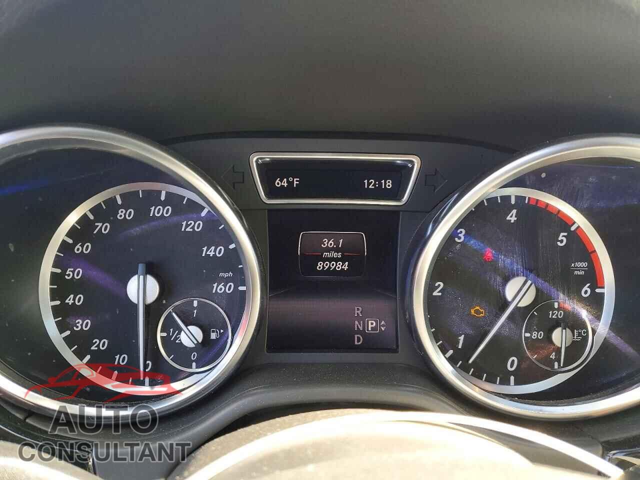 MERCEDES-BENZ M-CLASS 2015 - 4JGDA0EB7FA549329