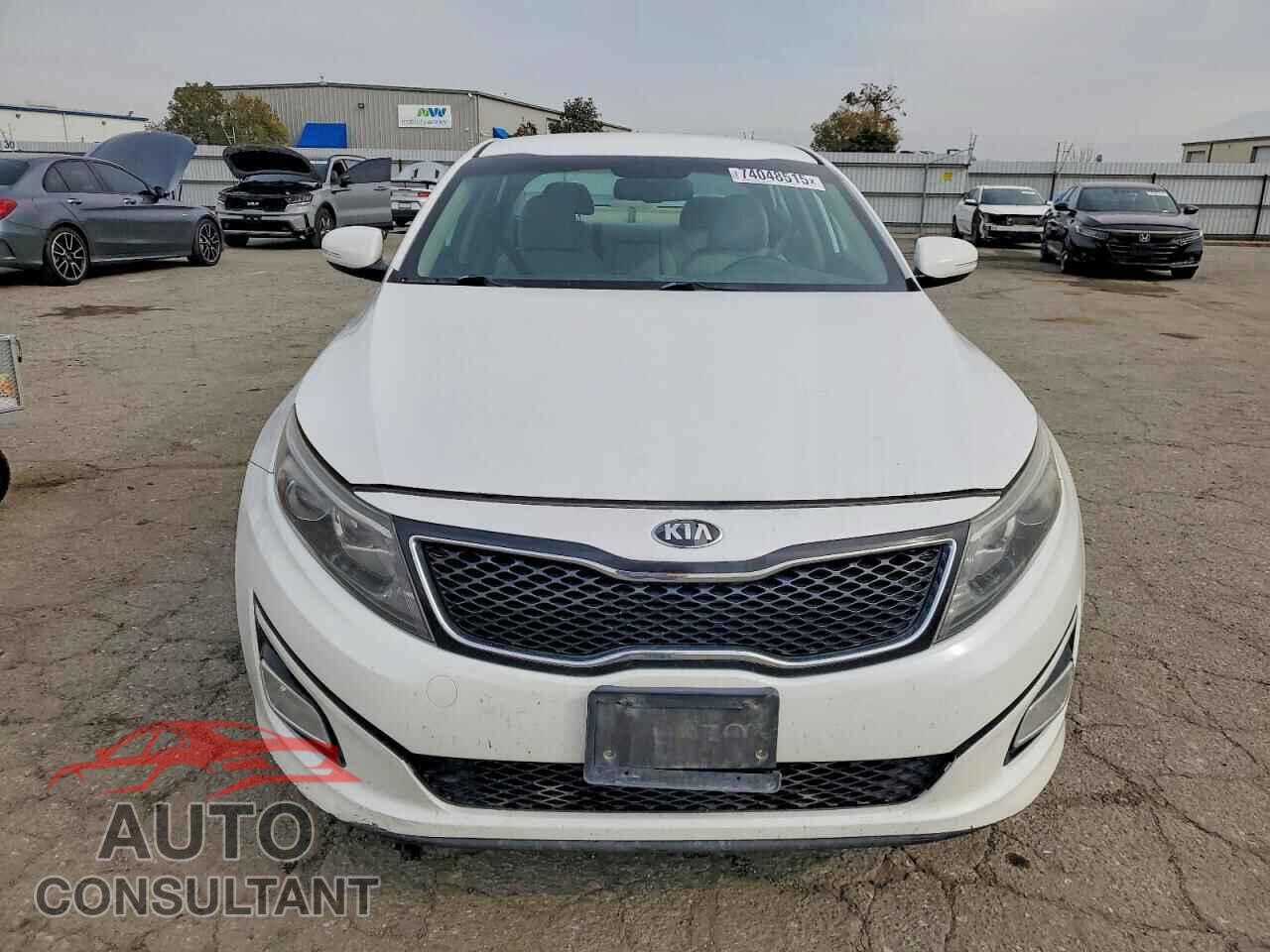 KIA OPTIMA 2015 - KNAGM4A71F5549253
