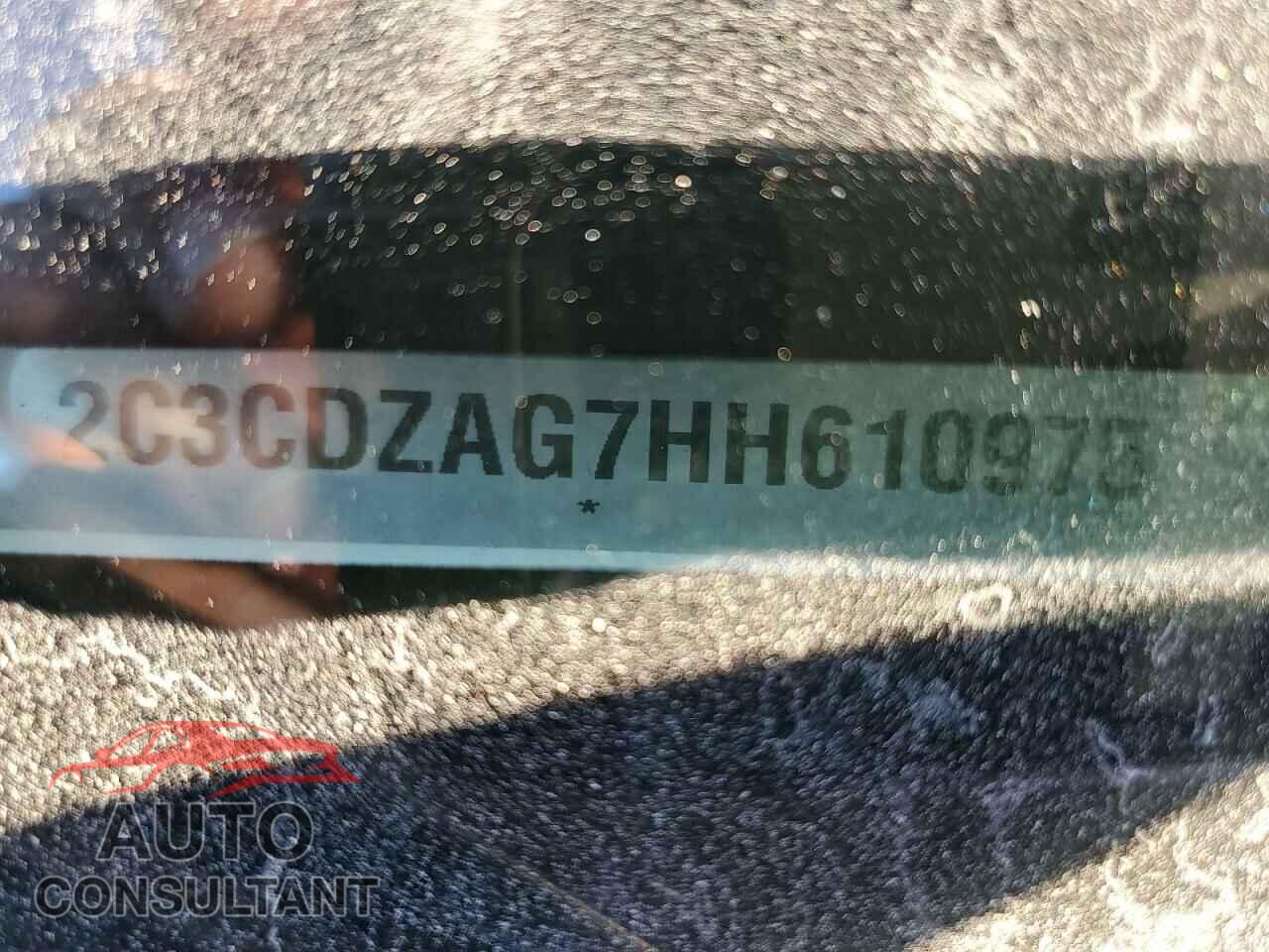 DODGE CHALLENGER 2017 - 2C3CDZAG7HH610975