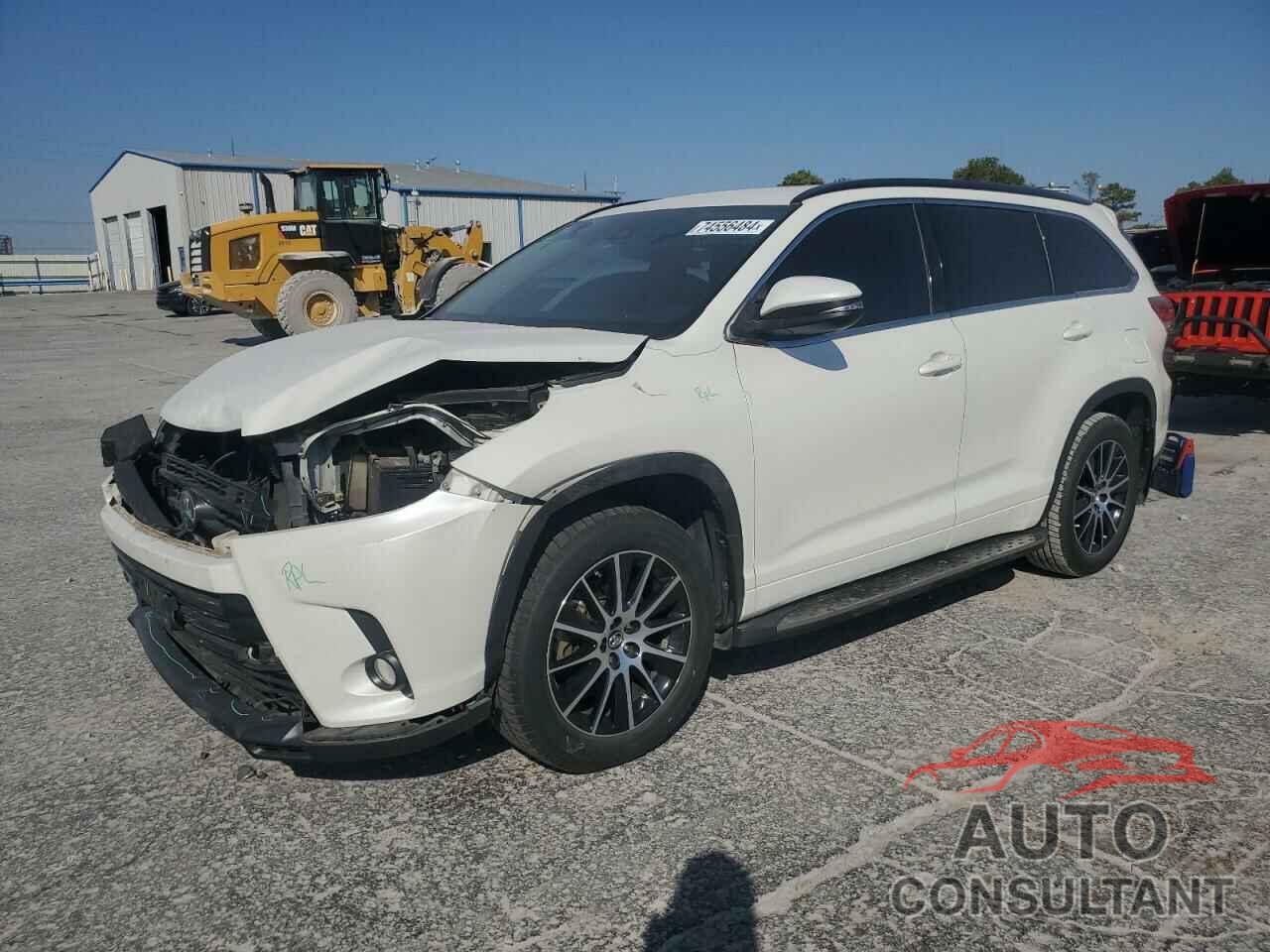 TOYOTA HIGHLANDER 2017 - 5TDKZRFH4HS510215