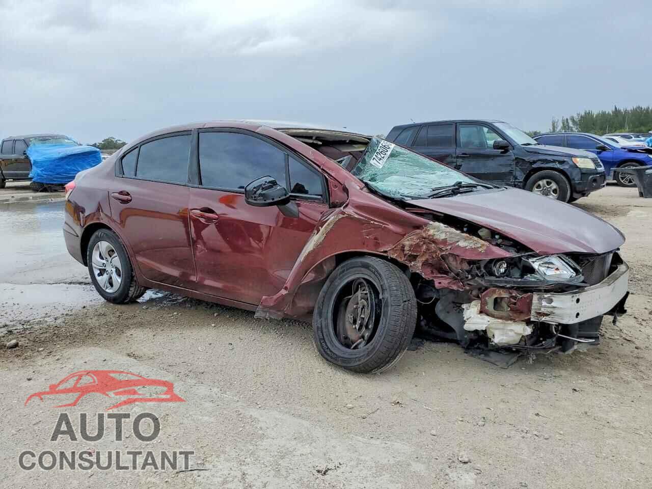 HONDA CIVIC 2013 - 19XFB2F56DE020866