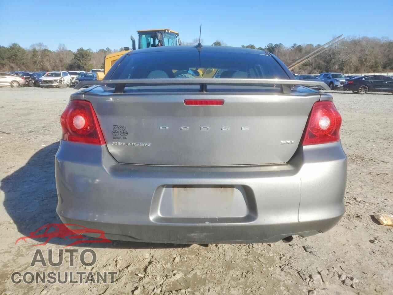 DODGE AVENGER 2012 - 1C3CDZCB5CN290444
