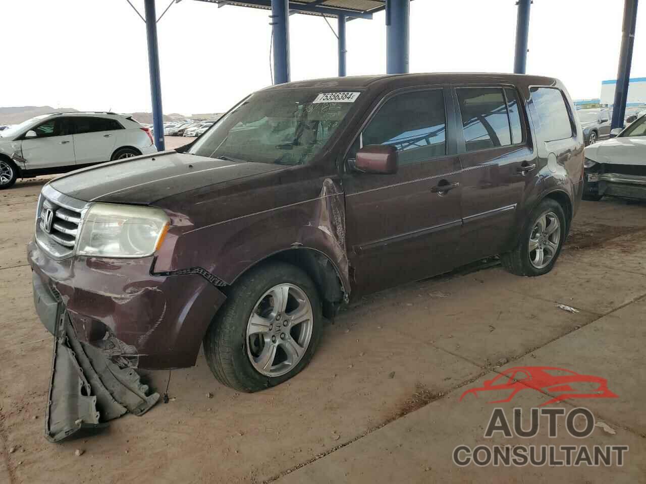 HONDA PILOT 2012 - 5FNYF3H44CB040842