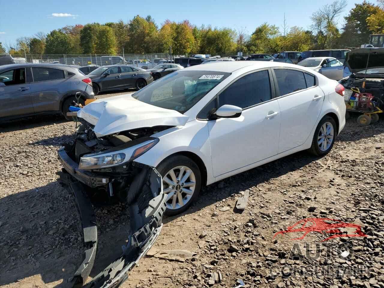 KIA FORTE 2017 - 3KPFL4A74HE022364