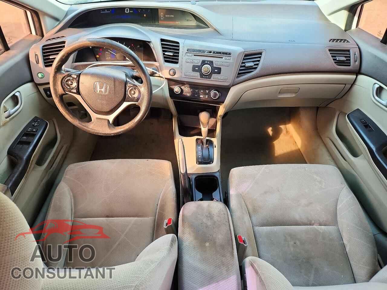 HONDA CIVIC 2012 - 19XFB2F50CE329733