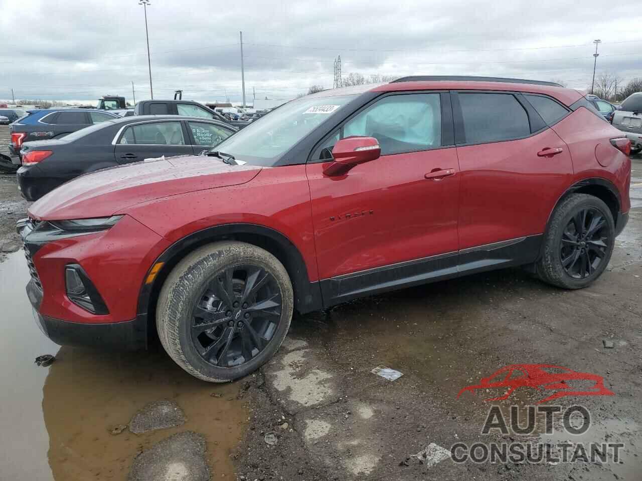 CHEVROLET BLAZER 2021 - 3GNKBERS9MS575210