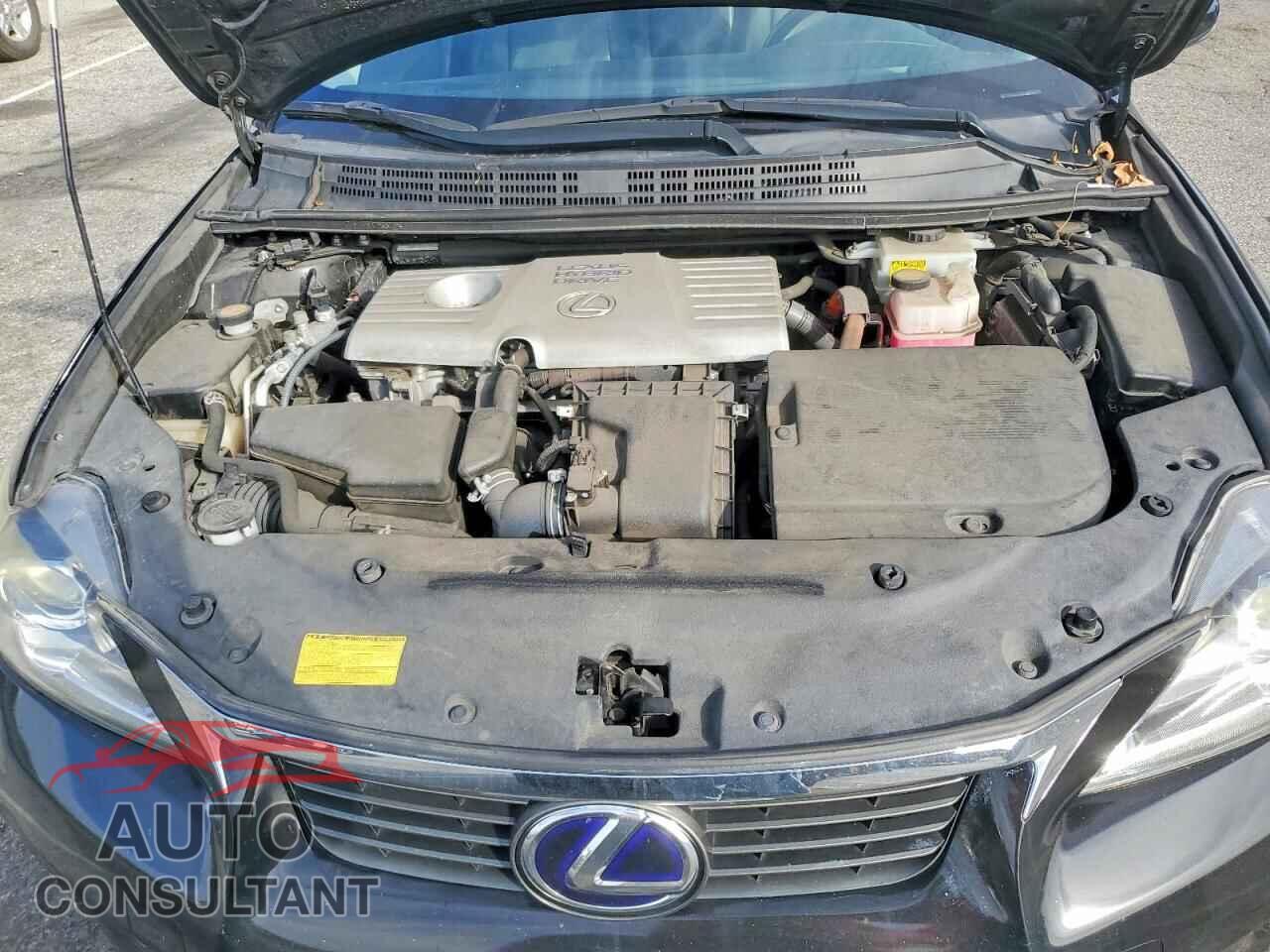 LEXUS CT 200 2013 - JTHKD5BH2D2169961