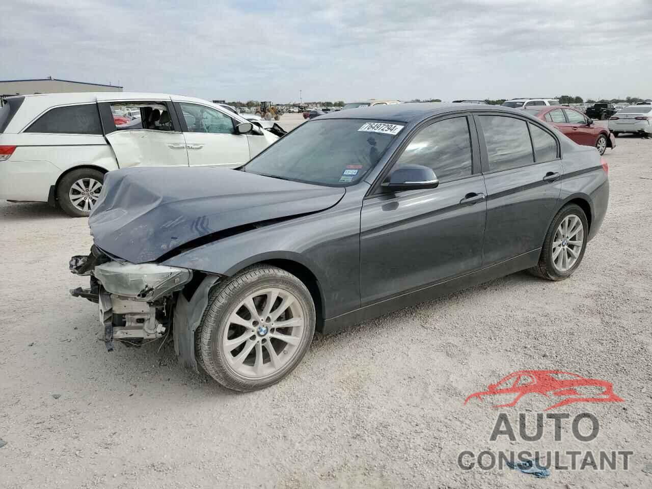 BMW 3 SERIES 2017 - WBA8E1G59HNU15213