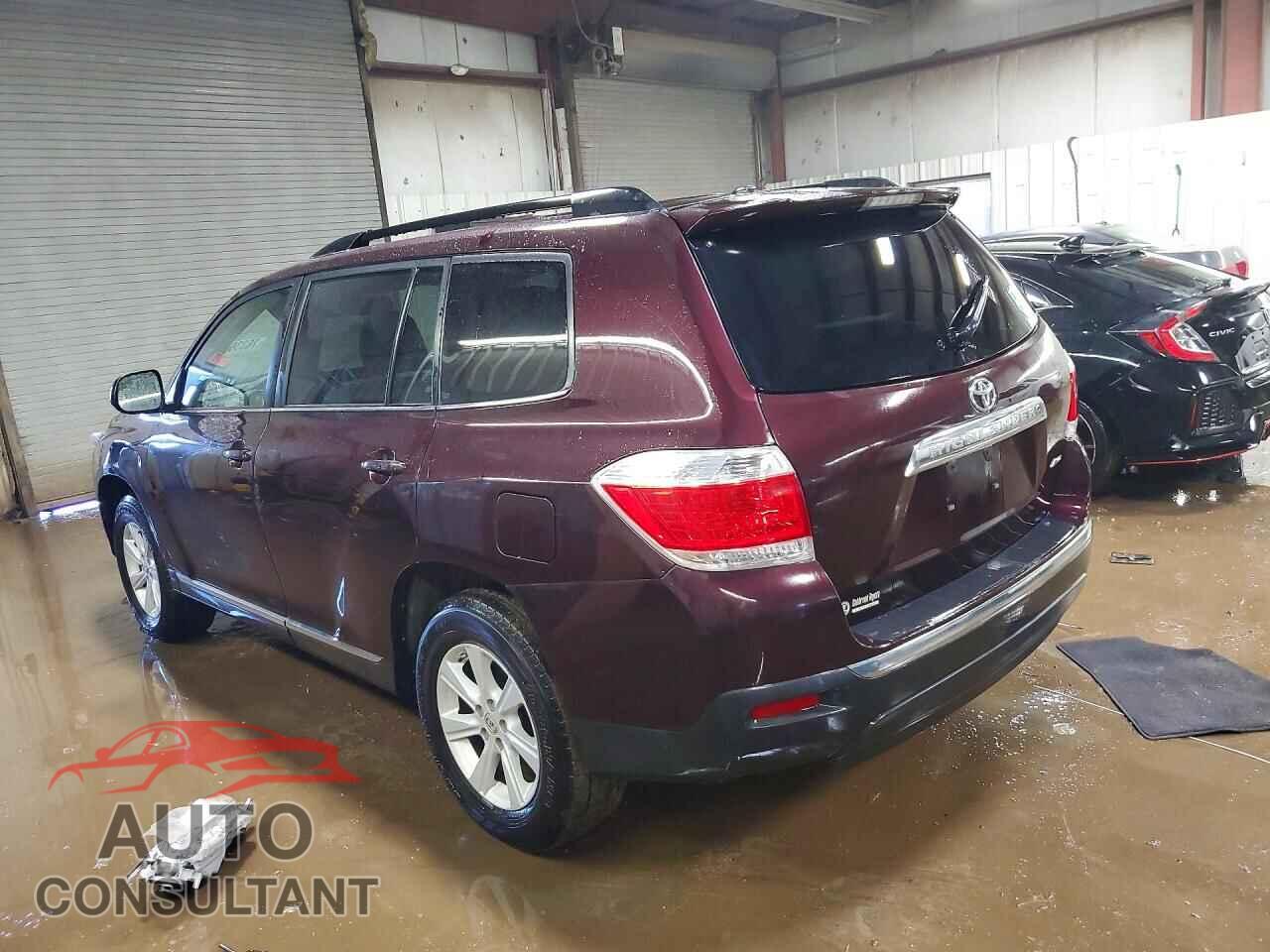 TOYOTA HIGHLANDER 2012 - 5TDBK3EH7CS120916